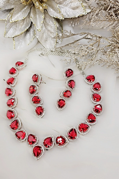 The Crystal Lab-Created Necklace Set_JV26