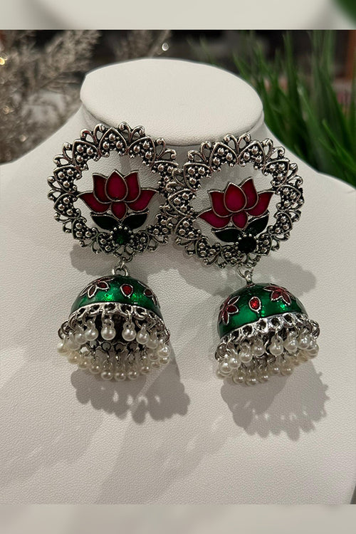 Lotus Multicolor Earring_SV8